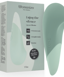 WOMANIZER - VIBE LAY-ON SILENT VIBRATOR SAGE