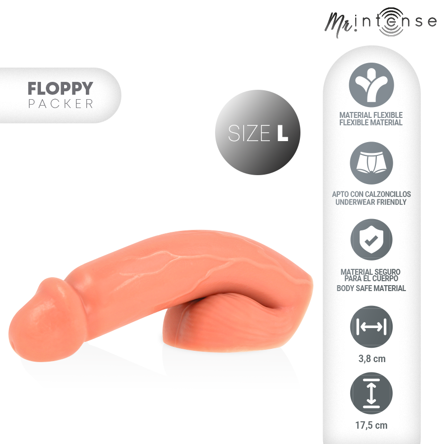 MR INTENSE - FLOPPY SIZE L REALISTIC PACKER – Bild 2