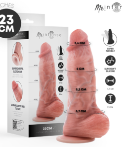 MR INTENSE - MITTLERER SPENCER SILIKONDILDO 23 CM -Ø- 5,7 CM