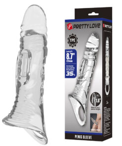 PRETTY LOVE - TRANSPARENTE PENIS-ABDECKUNG