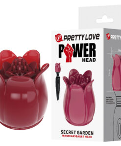 PRETTY LOVE - SECRET GARDEN PINK MASSAGEKOPF