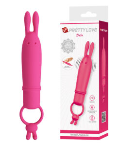PRETTY LOVE - DELIA RABBIT VIBRATOR MIT WIDERSTANDSRING