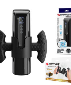 PRETTY LOVE - LARISSA SAUGFUSSTROMBATOR MIT VIBRATION + UNTERSTÜTZUNG