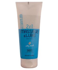 HOT - MASSAGE-  GLEITGEL 2IN1 SILKY TOUCH 200 ML
