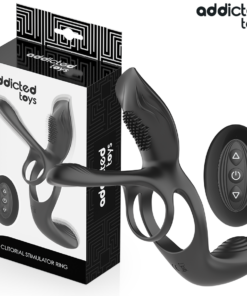 ADDICTED TOYS - DOPPELTER PENISRING MIT KLITORISSTIMULATOR