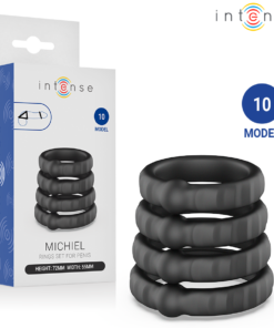 INTENSE - MICHIEL SET MIT 4 PENISRINGEN MODELL 10