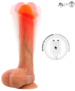 Alternative view of MR INTENSE - BRADLEY VIBRATOR-DILDO MIT WÄRMEEFFEKT UND FERNBEDIENUNG 21 CM -Ø- 4,2 CM