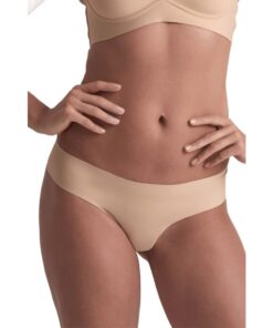 Alternative view of BYE-BRA - PACK 2 TANGAS INVISIBLES BEIGE Y NEGRO TALLA S
