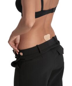 Alternative view of BYE-BRA - TANGA ADHESIVO ENCAJE BEIGE TALLA ÚNICA