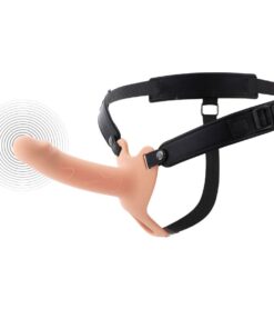 HIDDEN DESIRE - INFERNO VIBRIERENDER PENIS-SLEEVE ZUM AUFSCHNALLEN 16 CM