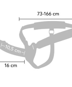 Alternative view of HIDDEN DESIRE - INFERNO PENIS-SLEEVE-STRAP-ON 16 CM