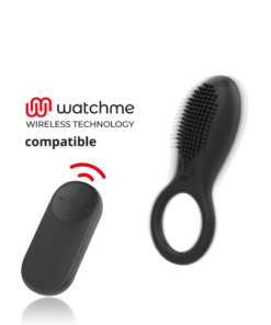 MR BOSS - TINO STIMULATIONSRING + WATCHME-FERNBEDIENUNG