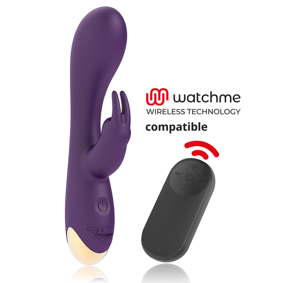 TREASURE - LAURENCE RABBIT-VIBRATOR + WATCHME-FERNBEDIENUNG