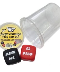 DIABLO PICANTE - WÜRFELSPIEL VERB + KÖRPERTEIL MIT BECHER