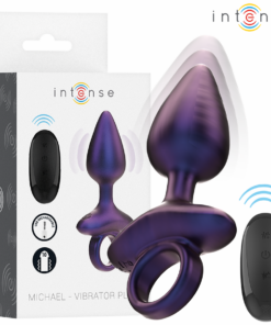 INTENSE - MICHAEL VIBRIERENDER ANALSTECKER MODELL 2 FERNBEDIENUNG