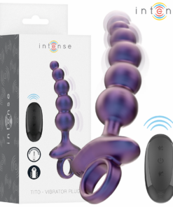 INTENSE - TITO VIBRIERENDER ANALSTECKER MODELL 3 MIT FERNBEDIENUNG