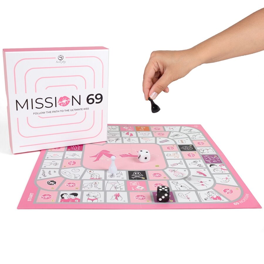 SECRET PLAY - BRETTSPIEL FÜR PAARE "MISSION 69"
