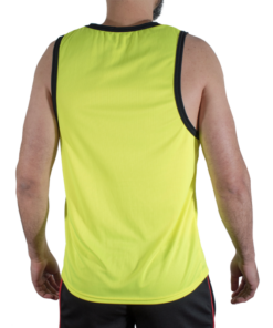 Alternative view of MACHO - CMV001 CAMISETA GYM AMARILLA S/M