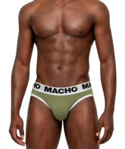 MACHO - MCH013 SLIP VERDE MILITAR S