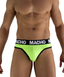 MACHO - MTG001 TANGA AMARILLO FLUOR S