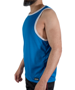 Alternative view of MACHO - CMV002 CAMISETA GYM AZUL S/M