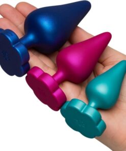 Alternative view of ROMP - LUSTER ANAL TRAININGSSET S/M/L MIT BLUMENFÖRMIGER BASIS