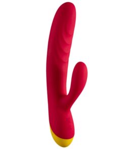 ROMP - JAZZ WIEDERAUFLADBARER HASENVIBRATOR ROT