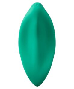 Alternative view of ROMP - WAVE WELLENVIBRATOR KLITORISSTIMULATOR, ERGONOMISCHE FORM, AQUAGRÜN