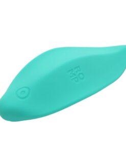 ROMP - WELLENVIBRATOR KLITORISSTIMULATOR, ERGONOMISCHE FORM, AQUAGRÜN