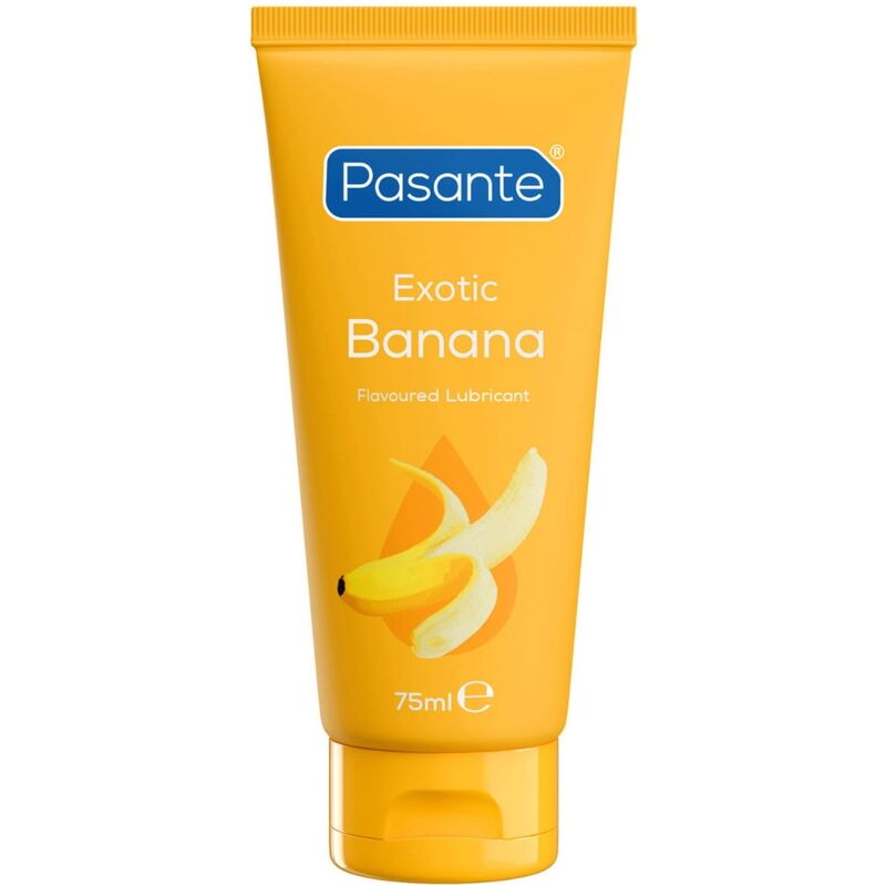 PASANTE  SCHMIERMITTEL AUF WASSERBASIS MIT BANANENGESCHMACK, 75 ML