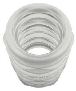 ROMP - MOSH TRANSPARENTER MÄNNERMASTURBATOR MIT 6 CM WENDBARER HÜLLE