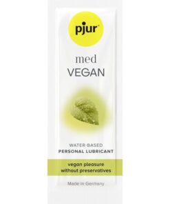 PJUR - MED VEGAN GLIDE SCHMIERMITTEL AUF WASSERBASIS 2 ML