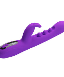 Alternative view of PRETTY LOVE - SABIEN RABBIT VIBRATOR MIT KLOPFSTIMULATION UND LILA LED