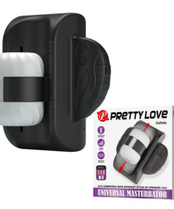 Alternative view of PRETTY LOVE - CALISTA UNIVERSAL AUTOMATISCHER MASTURBATOR SCHWARZ