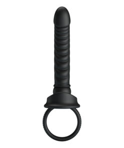 Alternative view of PRETTY LOVE - MERRITT ANALVIBRATOR MIT RING UND VIBRATIONSFUNKTION, SCHWARZ
