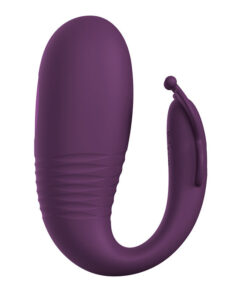 PRETTY LOVE - KLAY STOSS-EI-VIBRATOR, APP-STEUERUNG, LILA