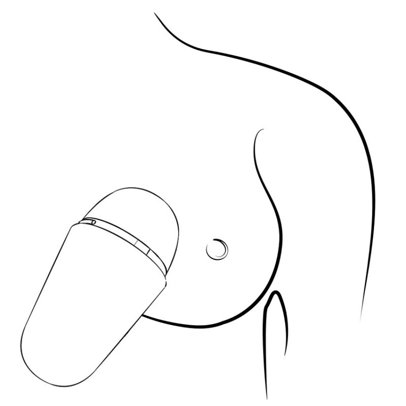 ROMP - KOSTENLOSER X KLITORALSTIMULATOR MIT DECKEL, 10 STUFEN, WIEDERAUFLADBAR, LILA – Bild 5