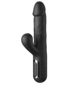 FETISH FANTASY SERIES - SONIX SILIKON-THRUSTER-HASE-VIBRATOR SCHWARZ