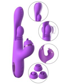 FANTASY FOR HER - INTIMOTION PULSE PRO VIBE RABBIT VIBRATOR LILA