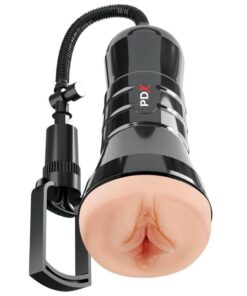 PDX EXTREME  WET PUSSIES SUPER SUCKER XXL LEICHTER VAGINA-STROKER MIT SAUGFUNKTION 27,3 CM