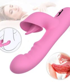 Alternative view of NALONE - T-MAY MAGIC STICK RABBIT VIBRATOR - ROSA