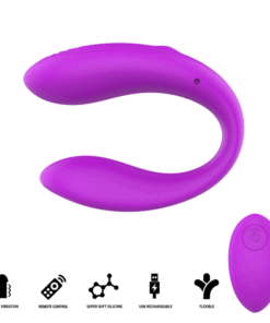 INTENSE - NORA VIBRATIONSKLEMMENSTIMULATOR LILA
