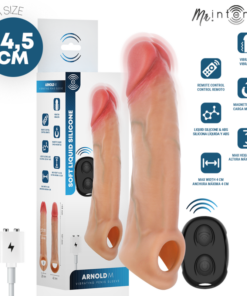 MR INTENSE - ARNOLD M ULTRA-REALISTISCHER VIBRIERENDER PENISSÄULE 14,5 CM  Ø  4 CM