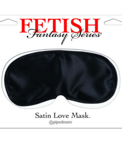 FETISH FANTASY SERIES - SATIN LOVE MASKE SCHWARZ