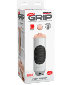 EXTREME TOYZ - PIPEDREAM MEGA GRIP VAGINA MASTURBATOR VIBRATOR