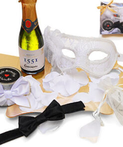 INEDIT - EROTIC KIT WEISSE VENETISCHE MASKE