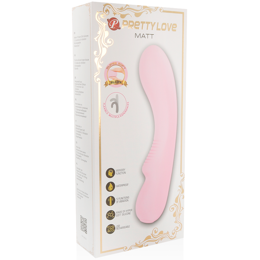PRETTY LOVE - SMART MATT WIEDERAUFLADBARER VIBRATOR – Bild 2