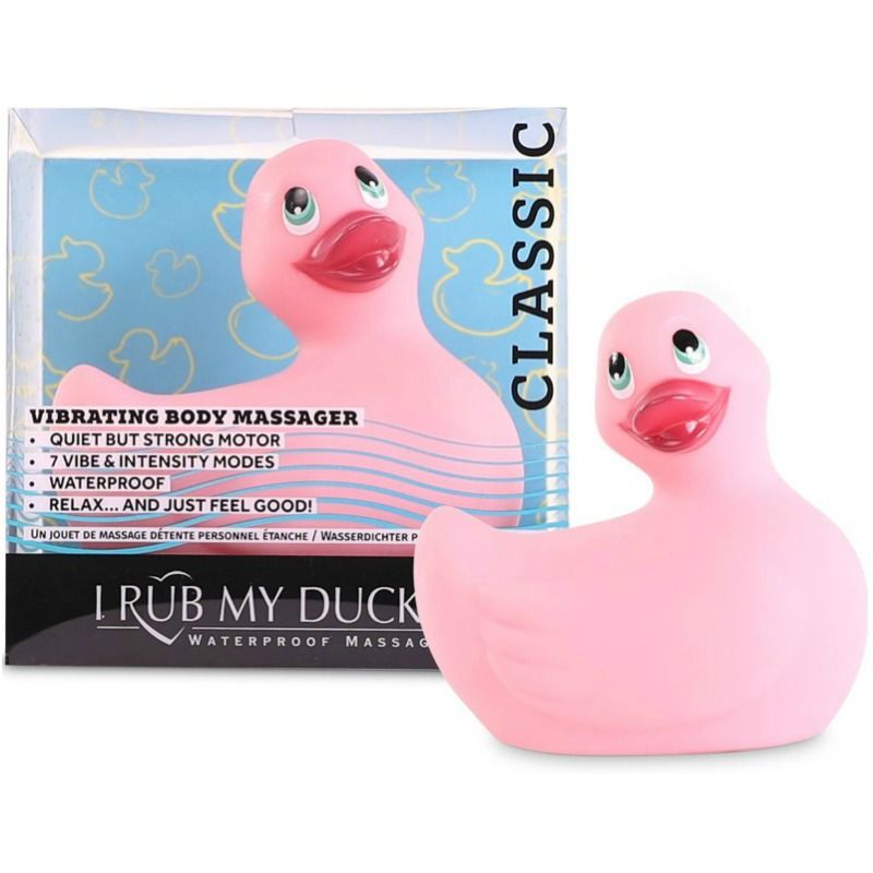 BIG TEASE TOYS - ICH RUBBE MEIN DUCKIE CLASSIC VIBRATING DUCK PINK – Bild 2