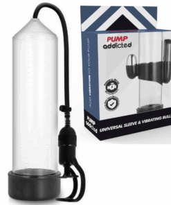 PUMP ADDICTED - TRANSPARENTER VIBRATOR RX5
