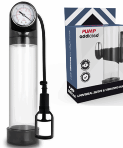 PUMP ADDICTED - TRANSPARENTER VIBRATOR RX9